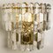 Xl Palazzo Wall Light Fixtures in Gilt Brass and Glass from Kalmar, Set of 2, Image 4