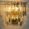 Xl Palazzo Wall Light Fixtures in Gilt Brass and Glass from Kalmar, Set of 2 5