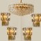 Xl Palazzo Wall Light Fixtures in Gilt Brass and Glass from Kalmar, Set of 2 17