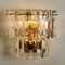 Xl Palazzo Wall Light Fixtures in Gilt Brass and Glass from Kalmar, Set of 2, Image 8