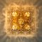 Gold-Plated Crystal Glass Wall Light or Flush Mount by Kinkeldey for Bakalowits & Söhne, 1970s, Image 7