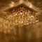 Lampada da parete o ad incasso in cristallo e placcata in oro di Kinkeldey per Bakalowits & Söhne, anni '70, Immagine 6