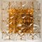 Lampada da parete o ad incasso in cristallo e placcata in oro di Kinkeldey per Bakalowits & Söhne, anni '70, Immagine 9