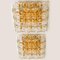 Vergoldete Kristallglas Wandlampe oder Deckenlampe von Kinkeldey für Bakalowits & Söhne, 1970er 2