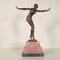 Demetre Haralamb Chiparus, phönizische tanzende Frau, 1900er, Bronze & Marmor 10