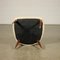 Armchair in Foam, Wood and Velvet, Italy, 1950s 8