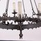 Wrought Iron Chandelier, Image 4