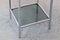 Modernist Art Deco Square Chrome Side Table 4