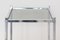 Modernist Art Deco Square Chrome Side Table 6