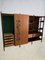 Italienischer Vintage Mid-Century Vintage Kleiderschrank mit Kast Schiebetüren 1