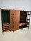 Vintage Italian Mid-Century Design Wardrobe Cabinet with Kast Sliding Doors 1