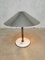 Vintage Italian Design Marble Chrome Table Lamp by Vico Magistretti 2