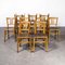 Embossed Seat Bentwood Dining Chair by Marcel Breuer for Luterma, 1930s, Set of 12 4