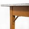 French Kitchen Rectangular Dining Table with Linoleum Top, 1950s, Image 2