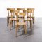 Bentwood Bistro Dining Chair from Baumann, 1950s, Set of 6 9