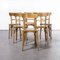 Bentwood Bistro Dining Chair from Baumann, 1950s, Set of 6 3