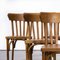Bentwood Bistro Dining Chair from Baumann, 1950s, Set of 6, Image 4