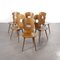 French Bentwood Gentiane Dining Chair by Joamin Baumann, 1950s, Set of 6 1