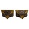 Marquetry and Gilt Bronze Consoles, Set of 2 1