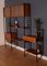 Teak 3 Bay Ladderax Wall Shelving System, 1960s 3