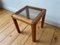 Small 60s Oak Table Plant Stand Mid-Century Design Stand 5