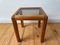 Small 60s Oak Table Plant Stand Mid-Century Design Stand 1