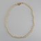 Modern Cultured Pearl 18 Karat Yellow Gold Clasp Necklace 4