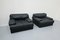 Modernes italienisches Mid-Century 2-Sitzer Ledersofa, 1960er 11