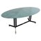 Mid-Century Green Marble Oval Dining Table by Ignazio Gardella, 1950, Image 1