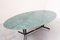Mid-Century Green Marble Oval Dining Table by Ignazio Gardella, 1950 9
