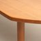 Large Contemporary Oak Freeform Dining Table 5