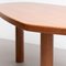 Large Contemporary Oak Freeform Dining Table 7