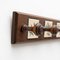 Wood and Hand Painted Ceramic Wall Coat Hanger by Diaz Costa 12