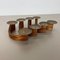 Modernist Danish Teak and Brass Candleholder, 1960s, Set of 4, Image 17