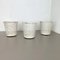 French Flower Pot Plant Stands Vases by Mathieu Mategot, 1950, Set of 3 3