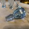 Art Deco Italian Silver and Engraved Blue Glass Liquor Set, 1930s, Set of 6 6