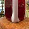 Modern Red and White Murano Glass Vase by Carlo Moretti, 1980s 2