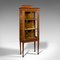 Antique English Pier Cabinet on Stand 1