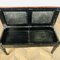 Victorian Ebonised Bench Stool on Brass Castors, 1890s 9