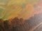 Paisaje de río, óleo sobre lienzo, enmarcado, Imagen 5