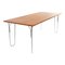 Steel Tube Loop Dining Table in Cherry by Artur Drozd 2