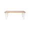 Steel Tube Loop Dining Table in Cherry by Artur Drozd 1
