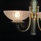 Art Deco Bronze Chandelier from Atelier Petitot, Image 8