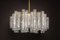 Murano Glass Tubes Chandelier from Doria, Germany, 1960s 10