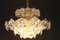 Gilt Brass and Crystal Glass Chandelier from Kinkeldey, Germany, 1970s 4