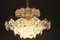 Gilt Brass and Crystal Glass Chandelier from Kinkeldey, Germany, 1970s, Image 4