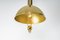 Petite Brass Dome Pendant Light by Florian Schulz, Germany, Image 5