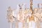 Gilt Brass and Murano Glass Palazzo Chandelier, Kalmar, Austria, 1970s, Image 3