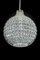Crystal Glass Pendant Light from Peill & Putzler, Germany, 1970s, Image 10