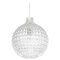 Crystal Glass Pendant Light from Peill & Putzler, Germany, 1970s 1